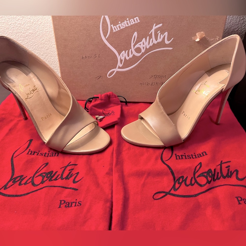 Christian Louboutin sexy heels. Size 36.
